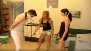 Dominant Fetish Ladies Humiliate Slaves in Amateur Femdom