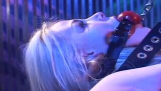 Hard bdsm session leads her to submit fully with messy ass to mouth