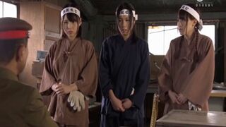 Pkf porn tube Japanese brunette girl comforted after war by dominant man